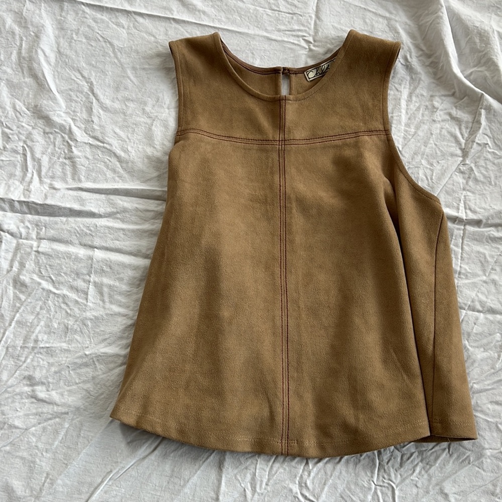 Nordstrom Chloe K Faux Suede Shirt S